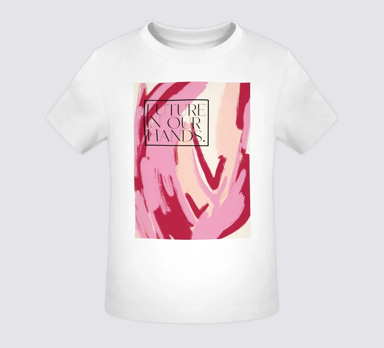 Future In Our Hands baby t-shirt by treechild