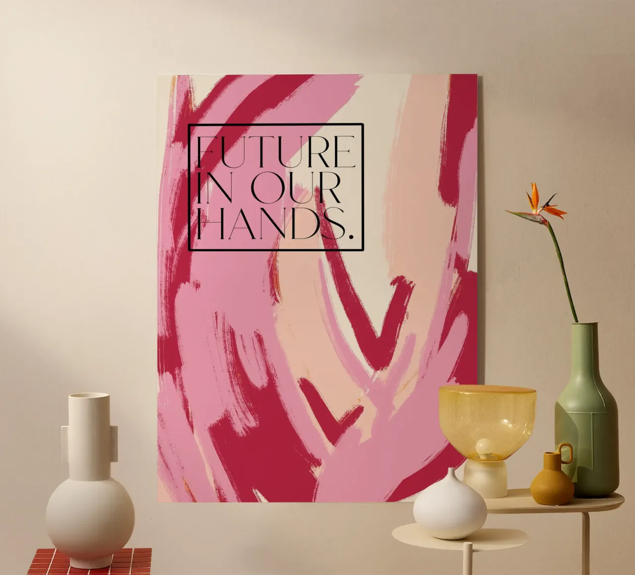 Future In Our Hands plexiglass da treechild