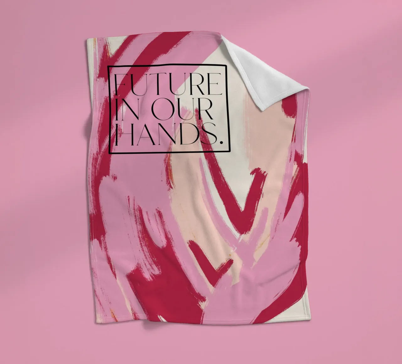 Future In Our Hands coperta in pile da treechild