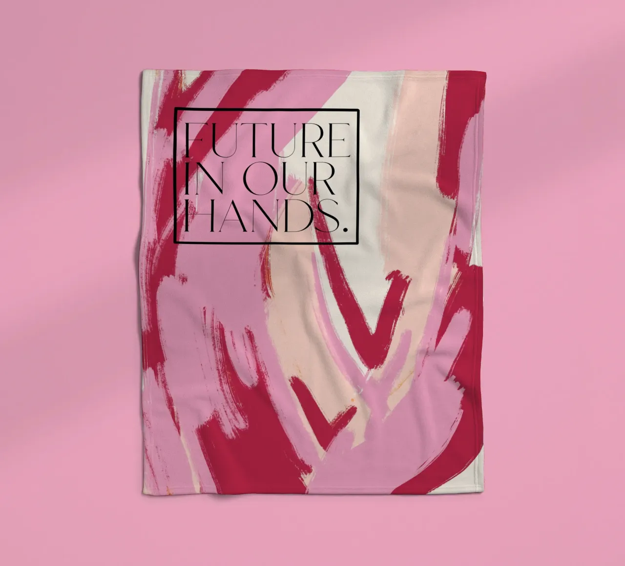 Future In Our Hands coperta in pile da treechild