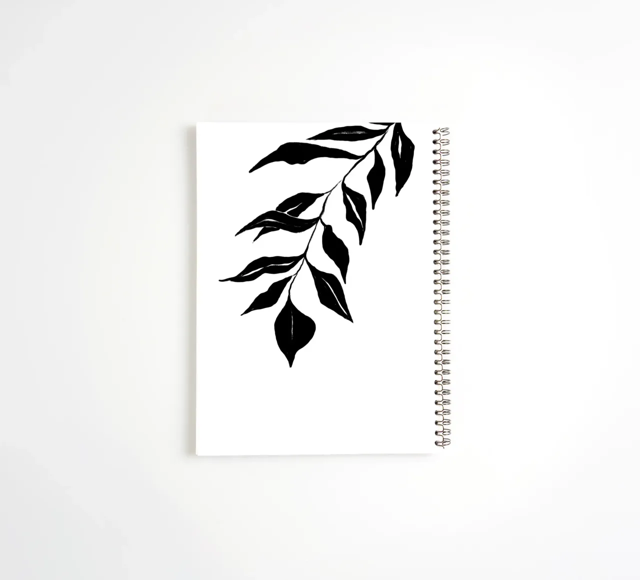 Black Leafs spiral notebook by treechild