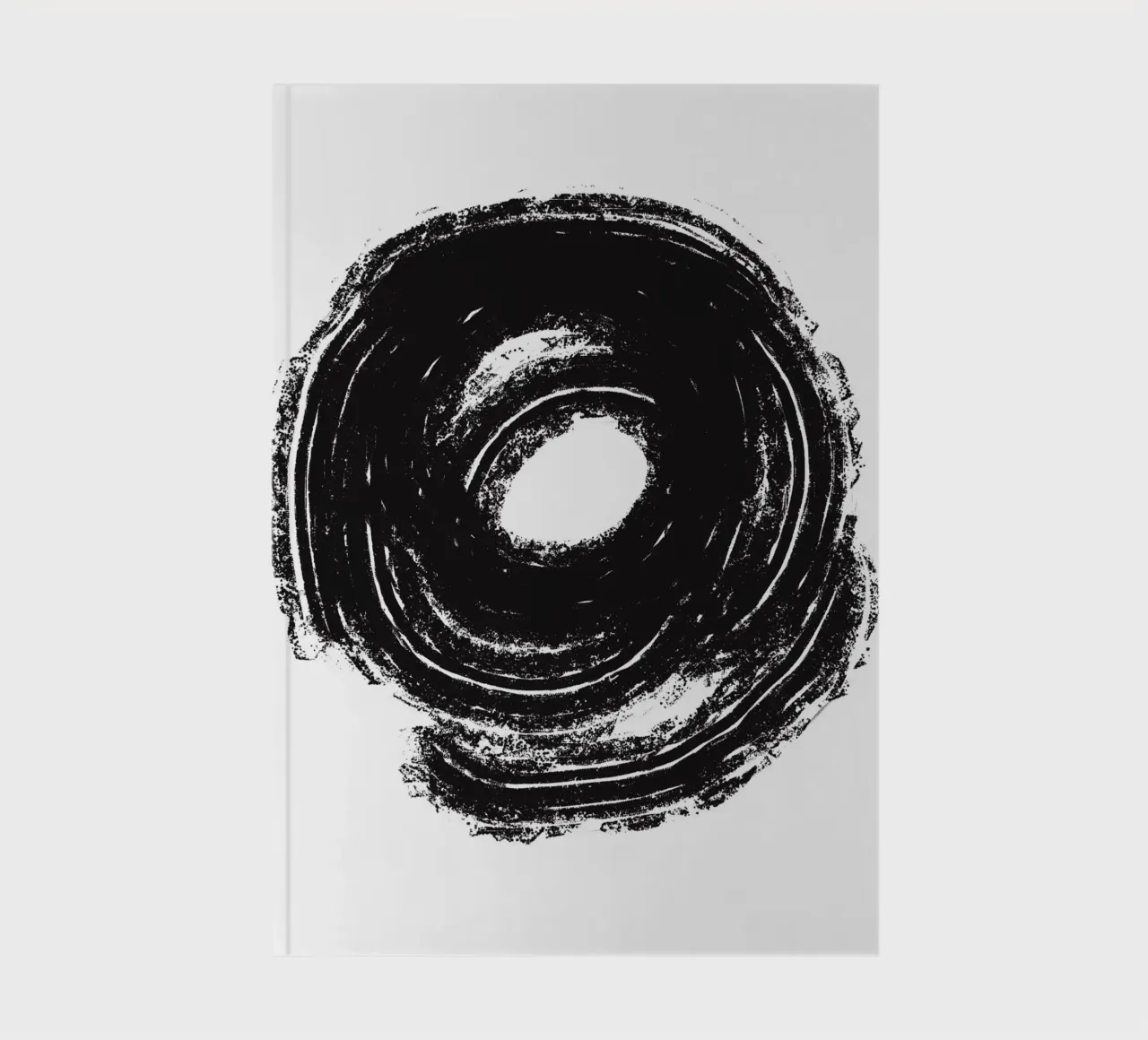Black Circle notebook by treechild