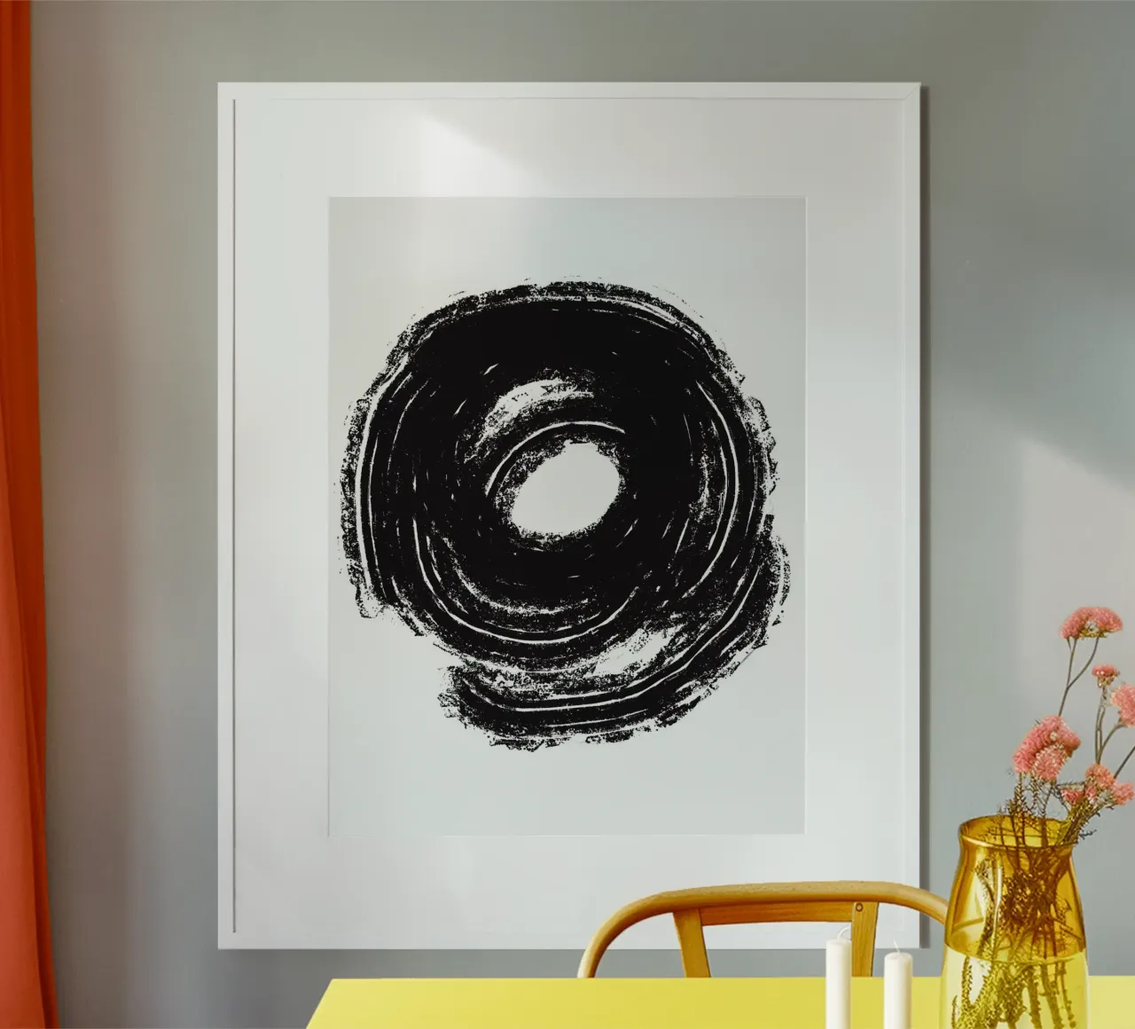 Black Circle poster van treechild