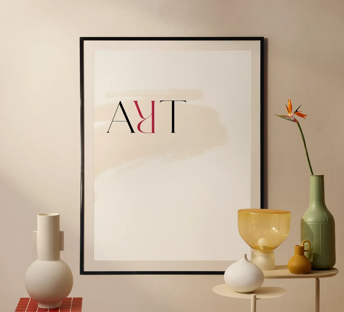 Art poster van treechild