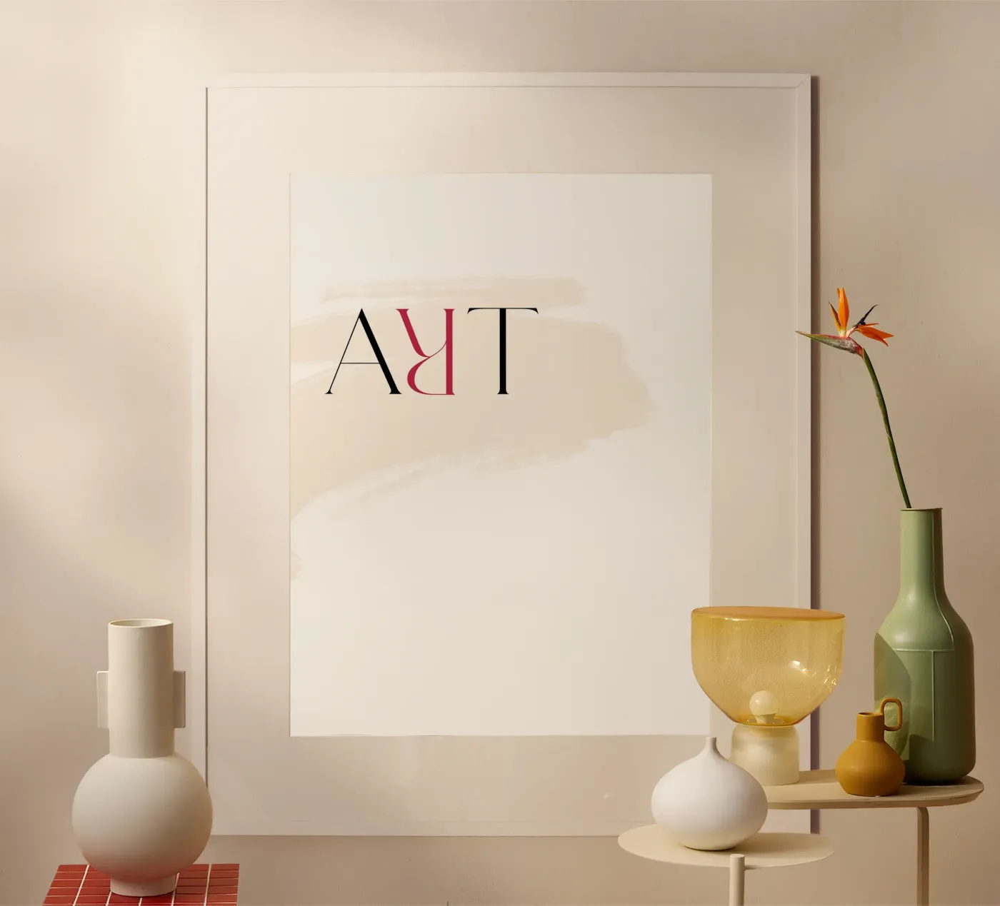 Art poster van treechild