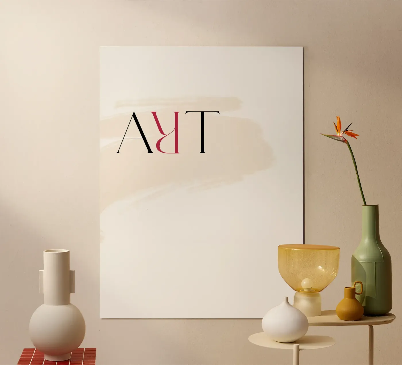 Art poster van treechild