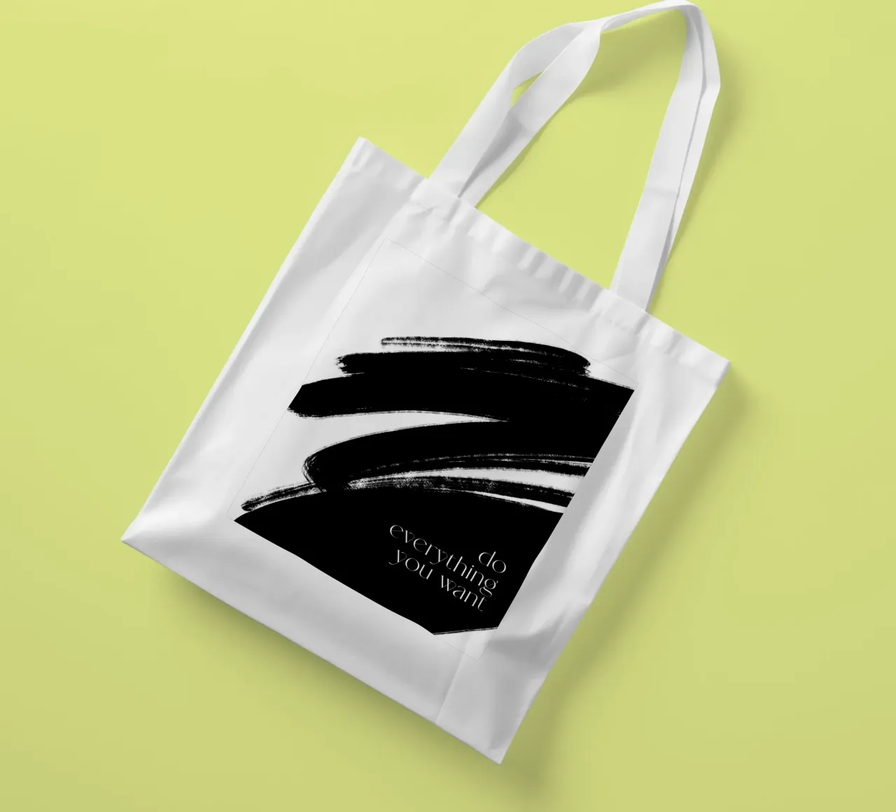Do Everything You Want borsa in juta da treechild