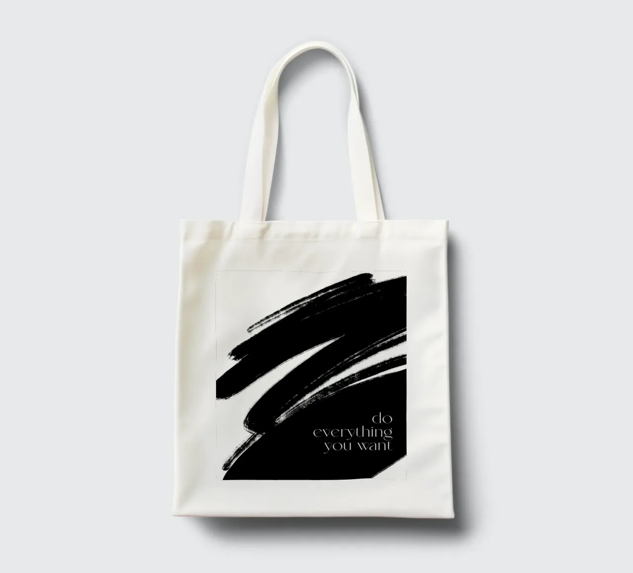 Do Everything You Want borsa in juta da treechild