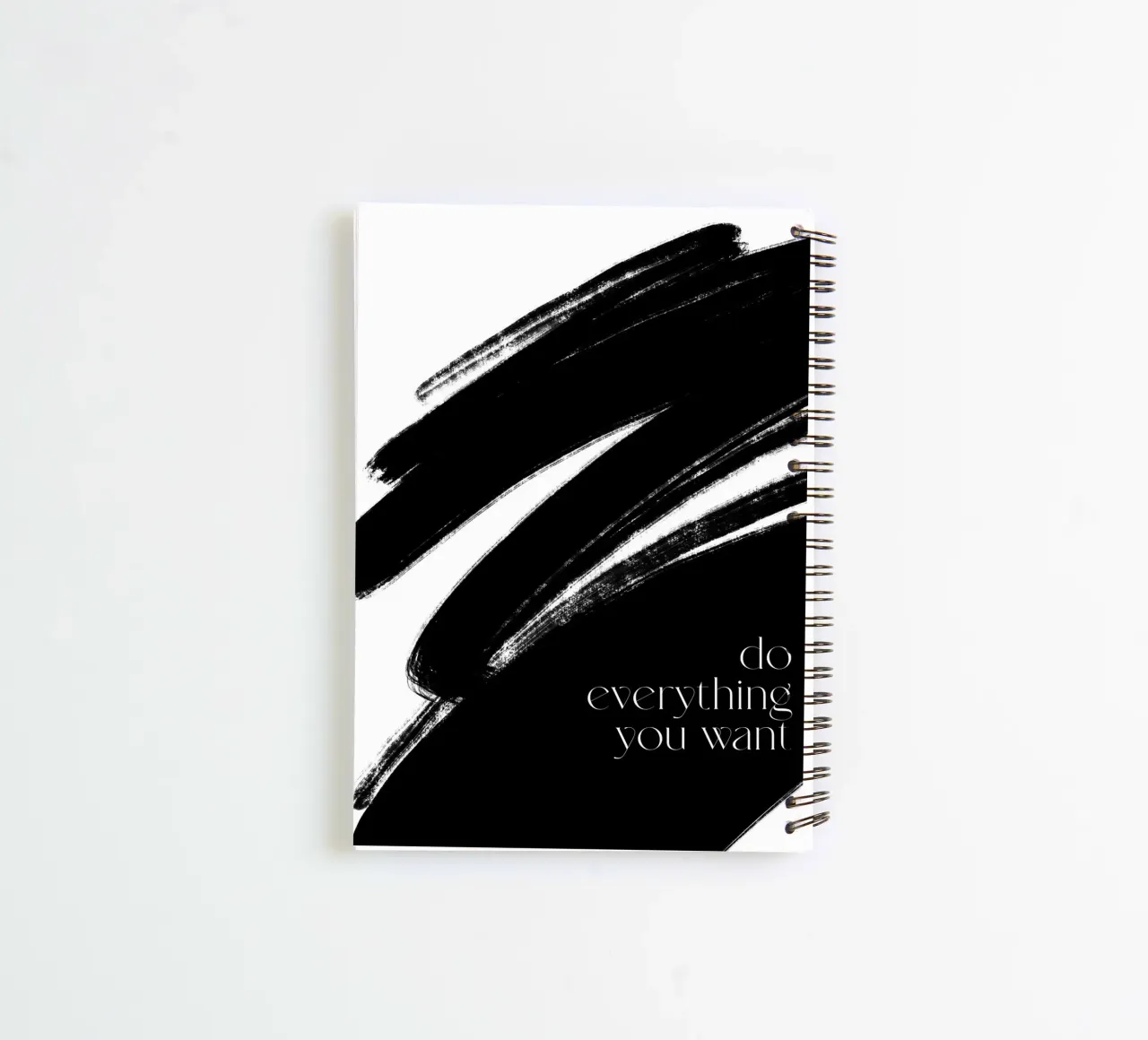 Do Everything You Want spiral notebook by treechild