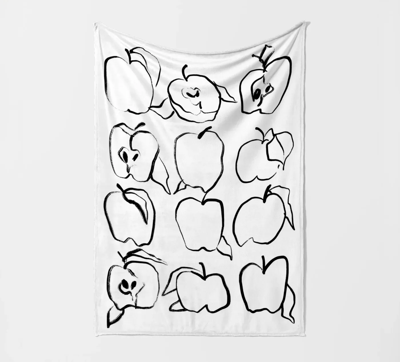 Apples fleecedeken van treechild