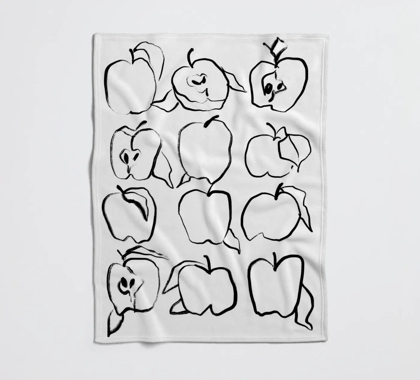 Apples fleecedeken van treechild