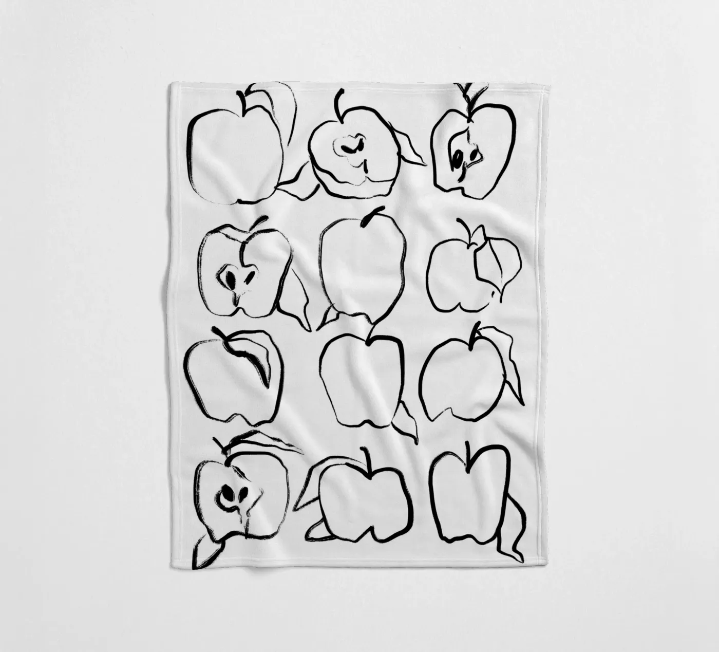 Apples fleecedeken van treechild