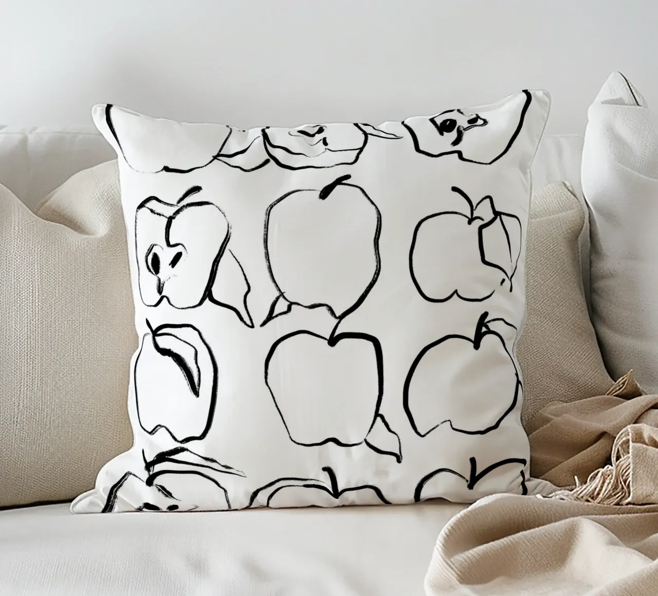Apples cuscino da treechild
