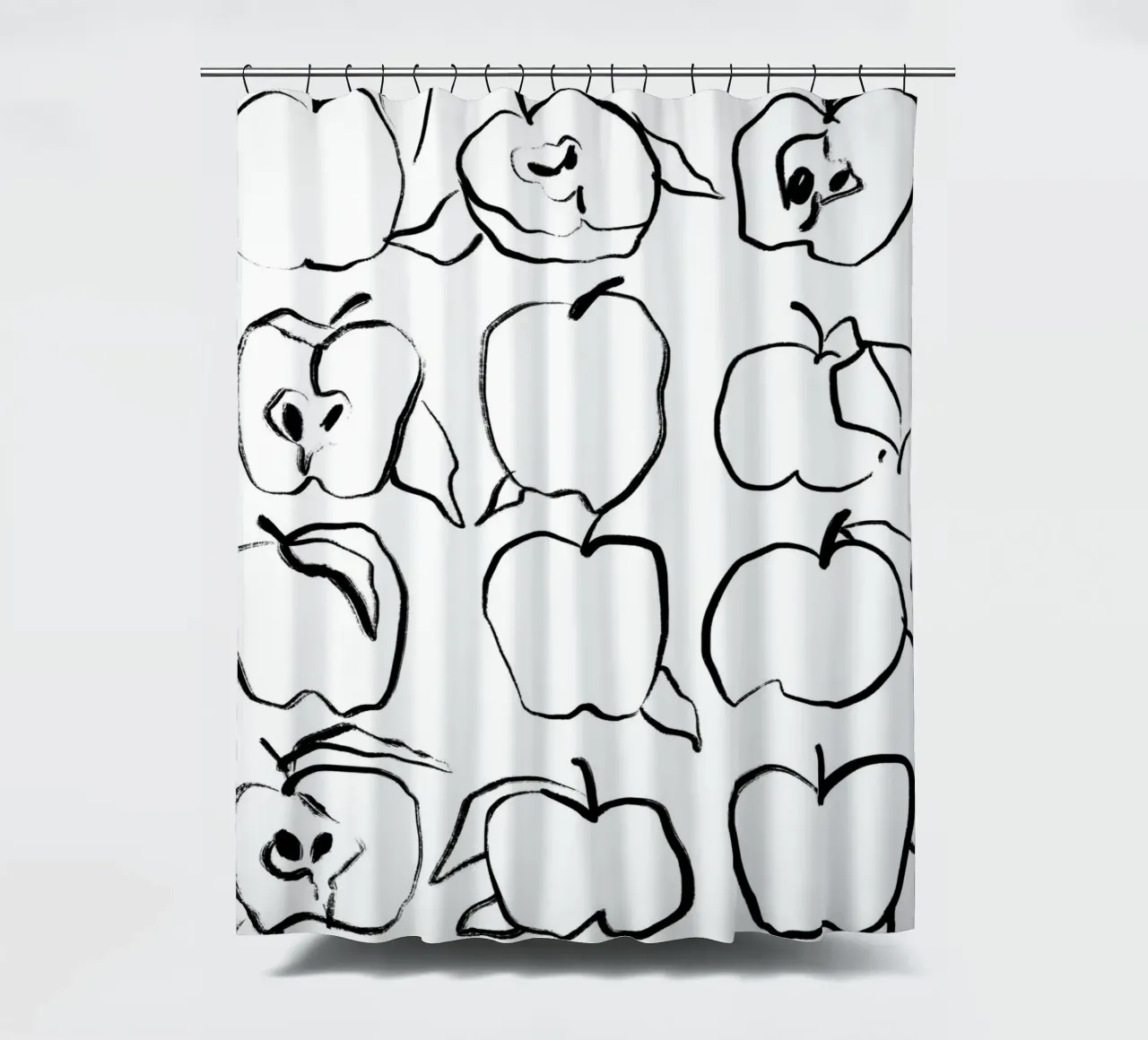 Apples tenda da doccia da treechild