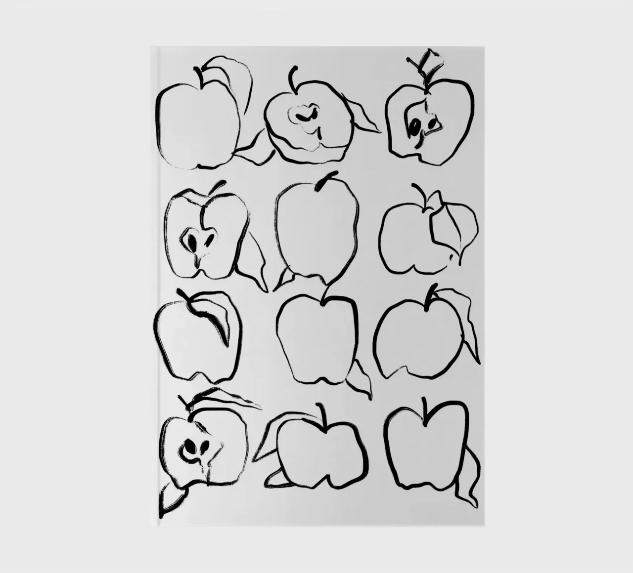 Apples notebook by treechild