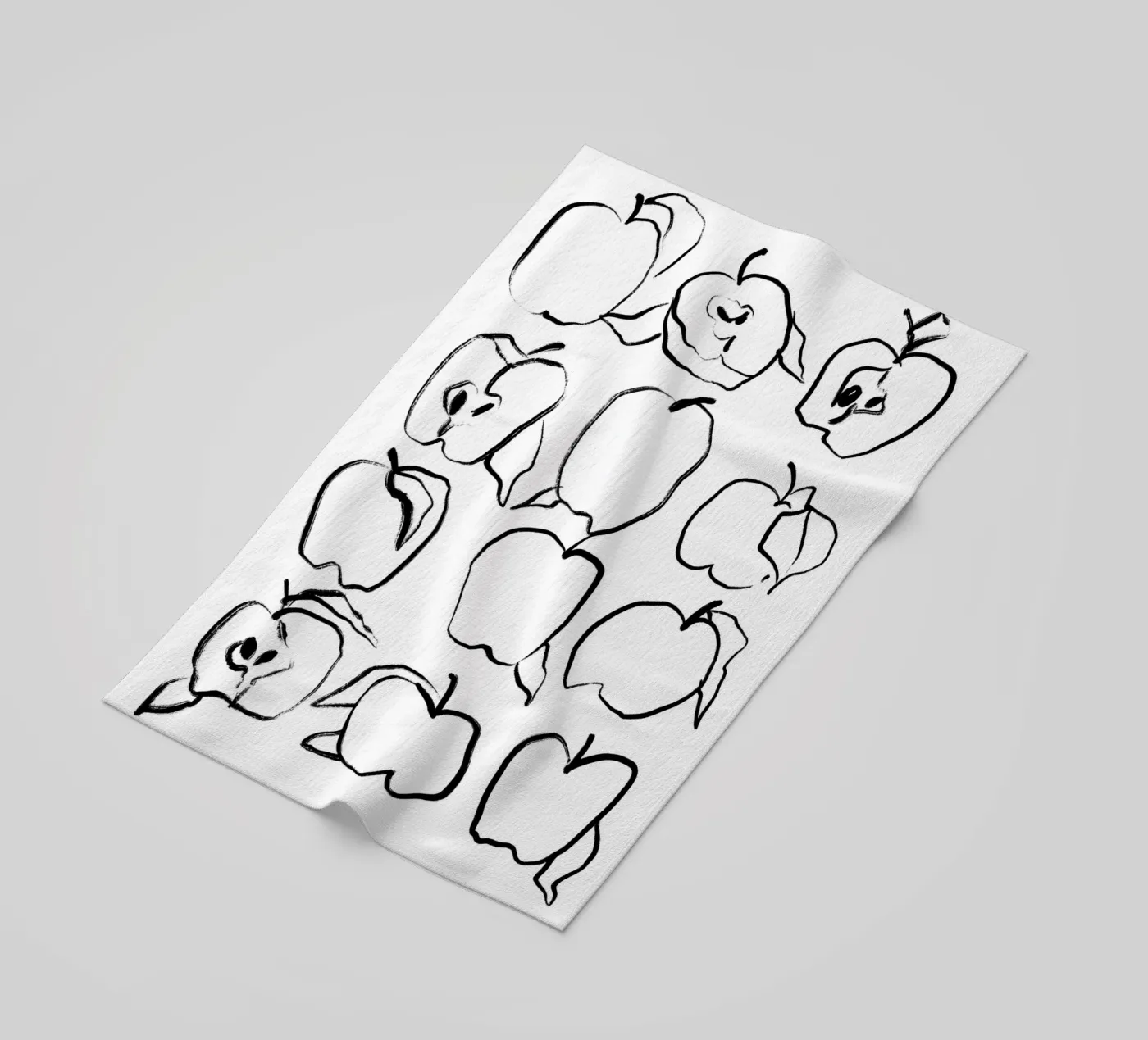 Apples strandhanddoek van treechild