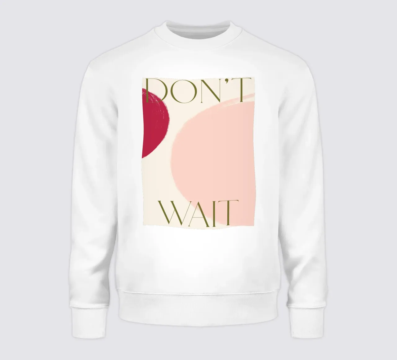 Don`t Wait sweatshirt van treechild