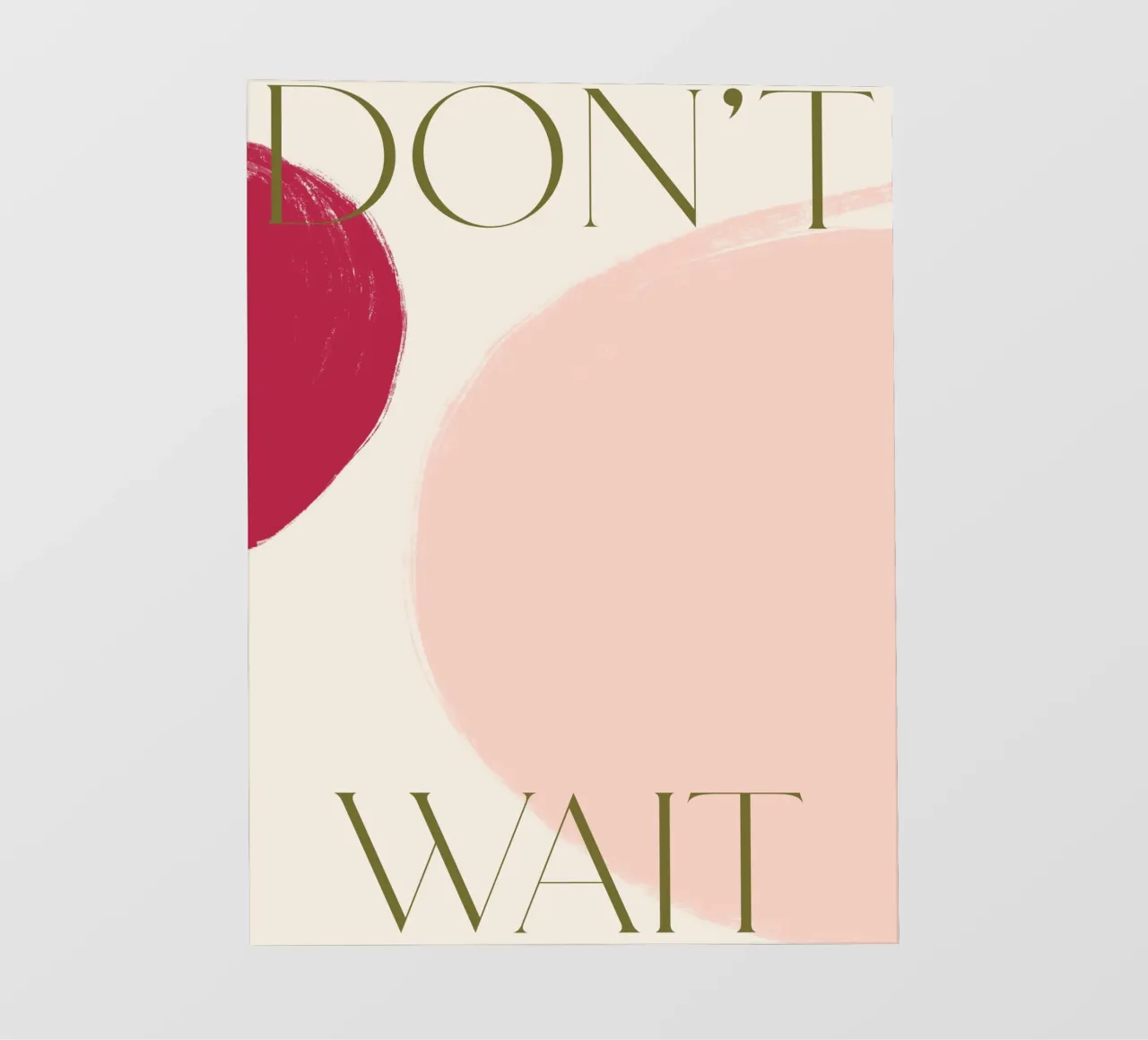 Don`t Wait pellicola backlit da treechild