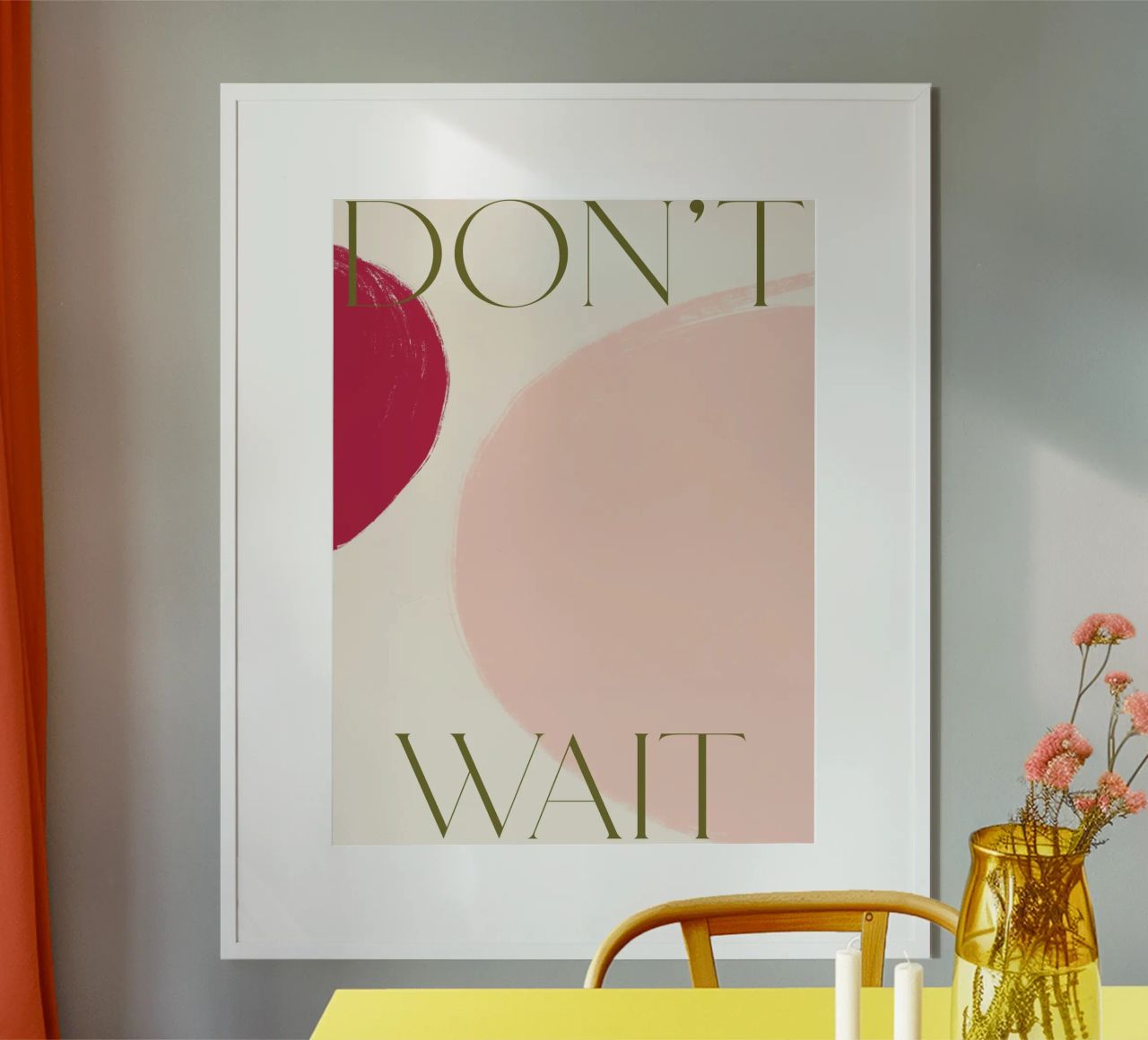 Don`t Wait poster da treechild