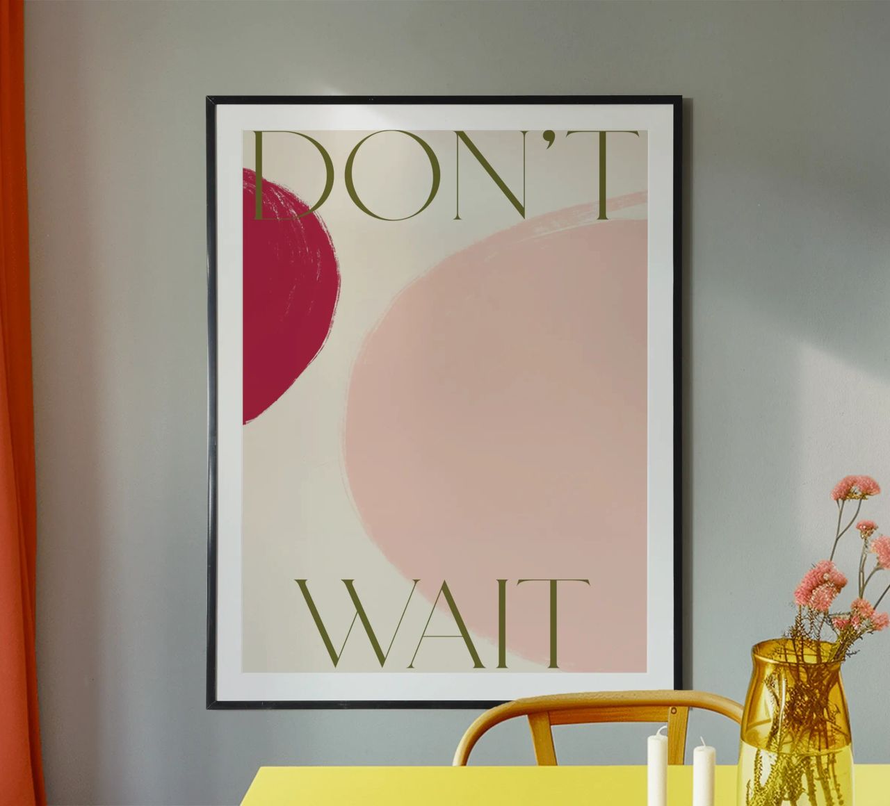 Don`t Wait poster da treechild