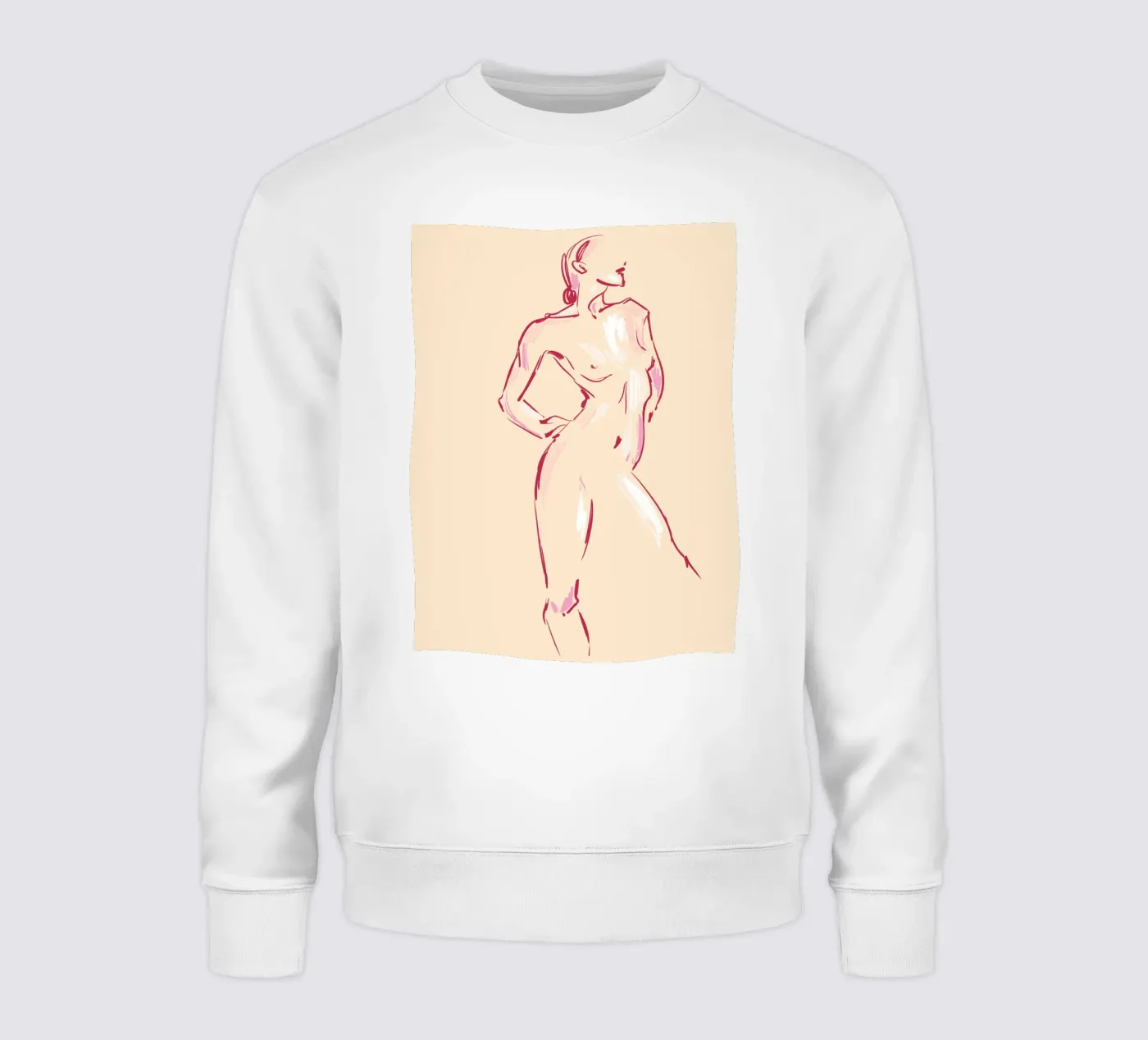 Body Study felpa da treechild