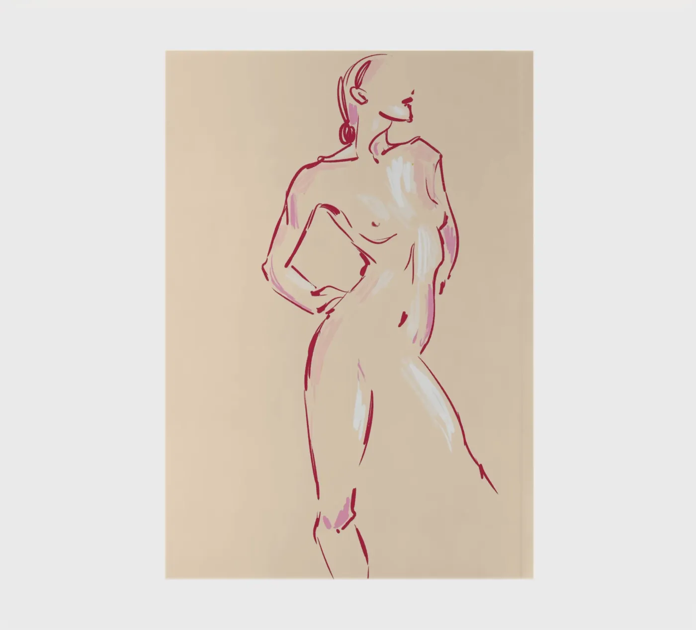 Body Study notebook by treechild
