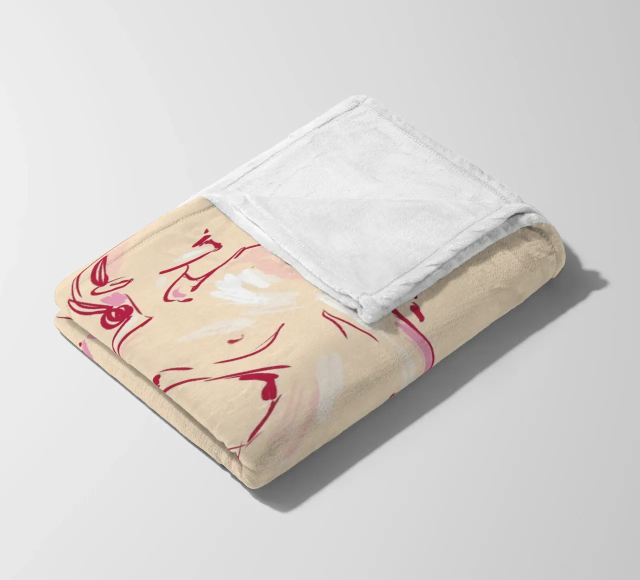 Body Study Fleecedecke von treechild