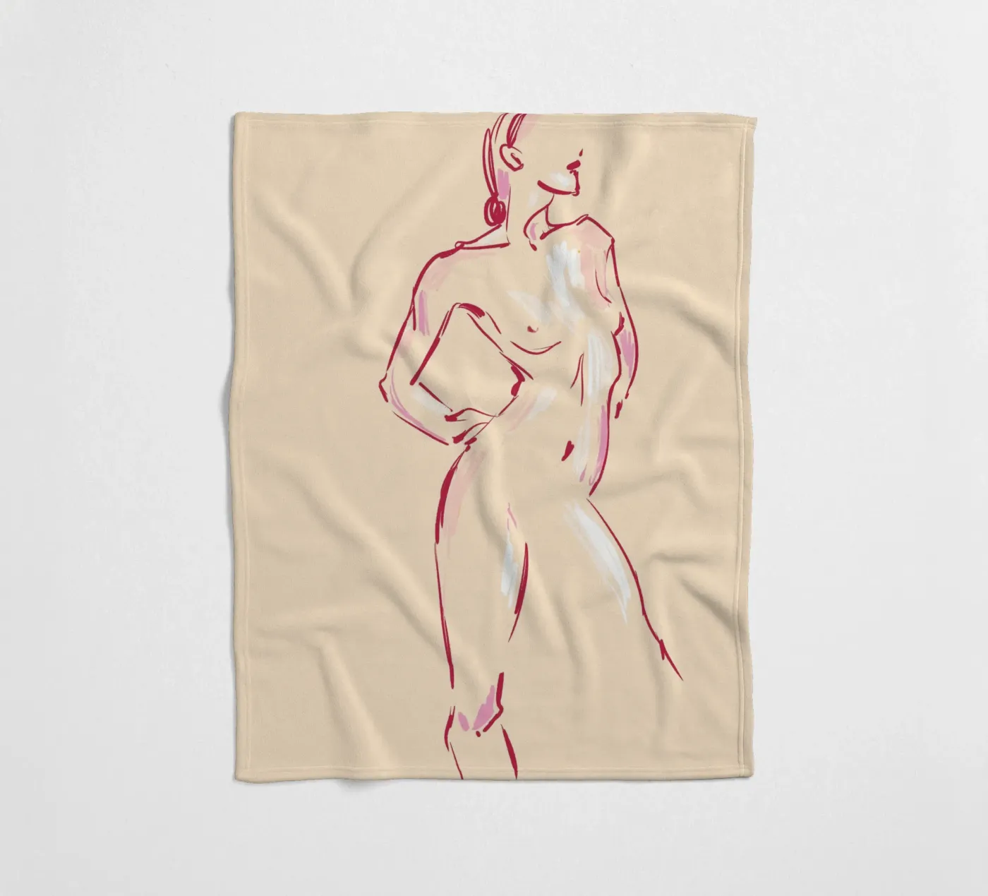 Body Study coperta in pile da treechild