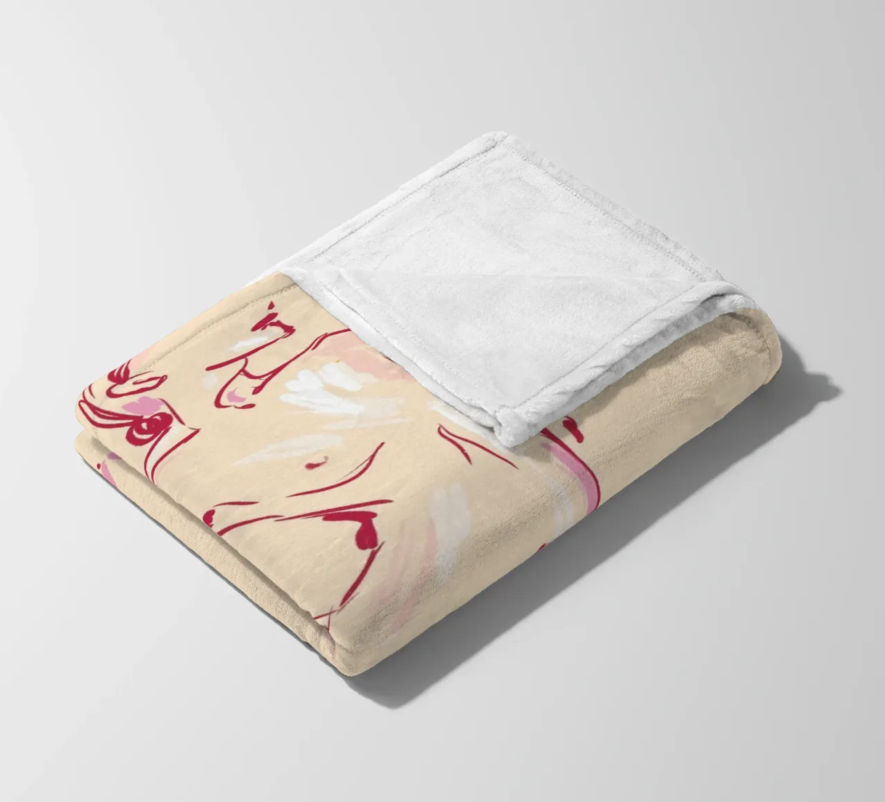 Body Study Fleecedecke von treechild