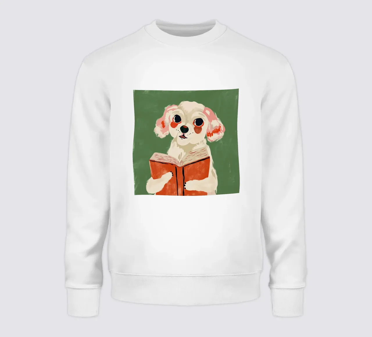 Cucciolo libresco felpa da ArtsySesta