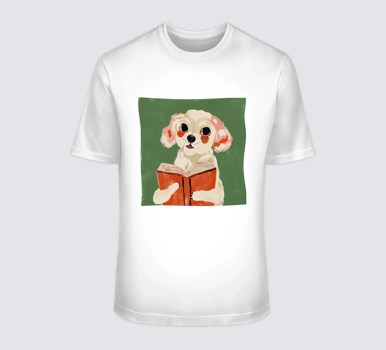 Cucciolo libresco t-shirt da ArtsySesta