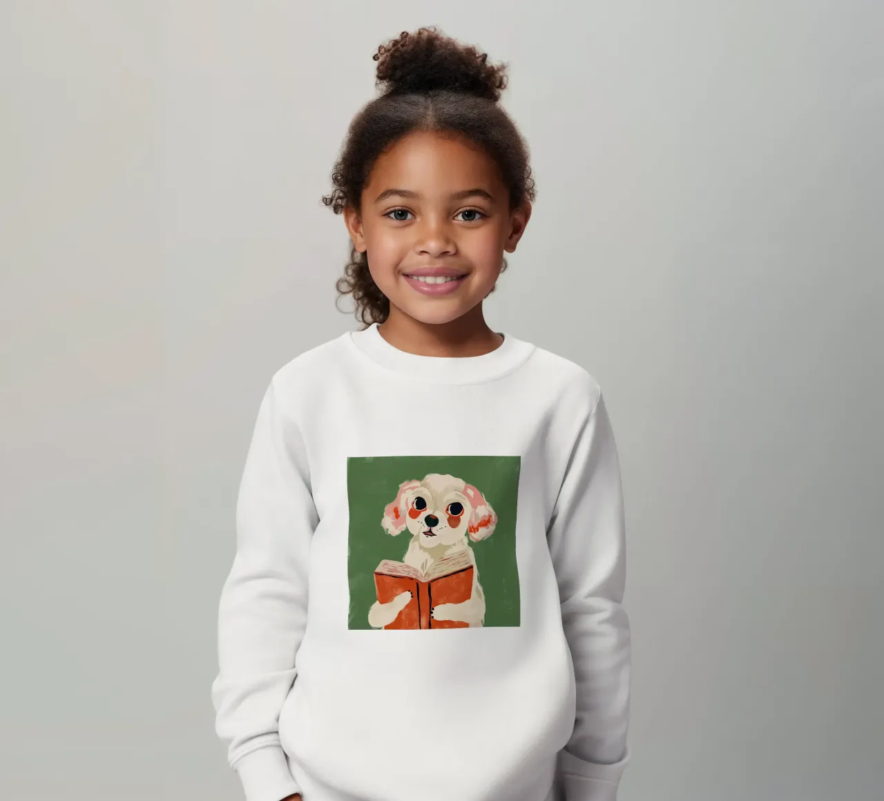 Cucciolo libresco felpa bambino da ArtsySesta