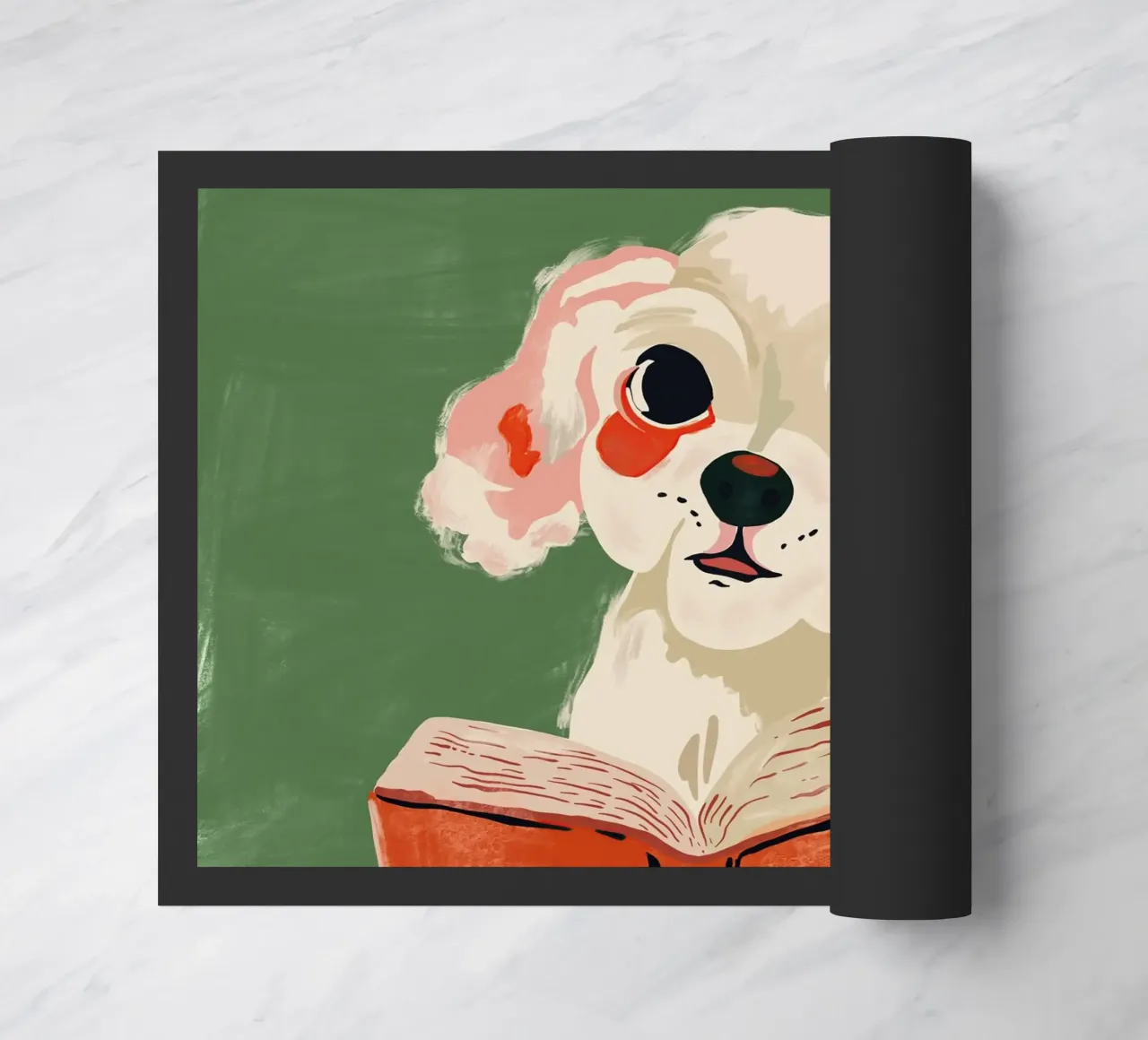 Cucciolo libresco zerbino da ArtsySesta