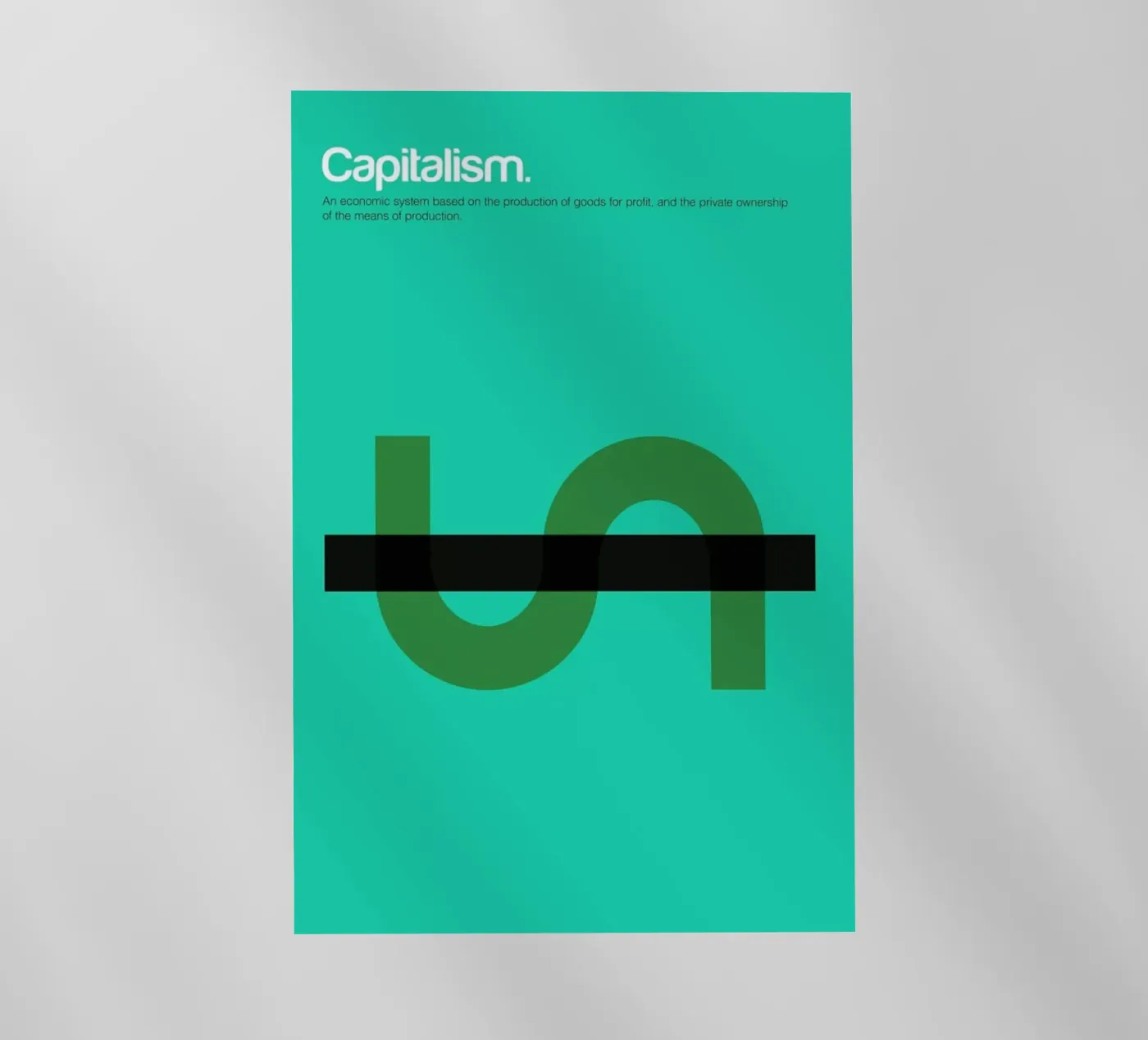 Capitalism pellicola backlit da Genís Carreras