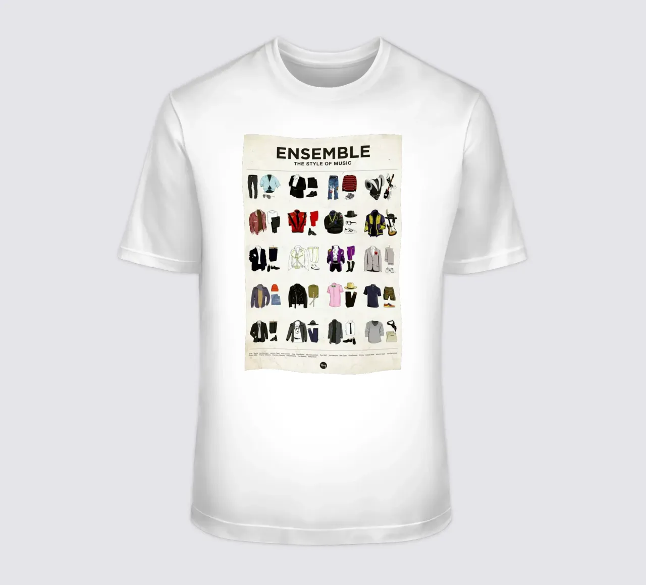 Ensemble t-shirt van Moxy Creative House