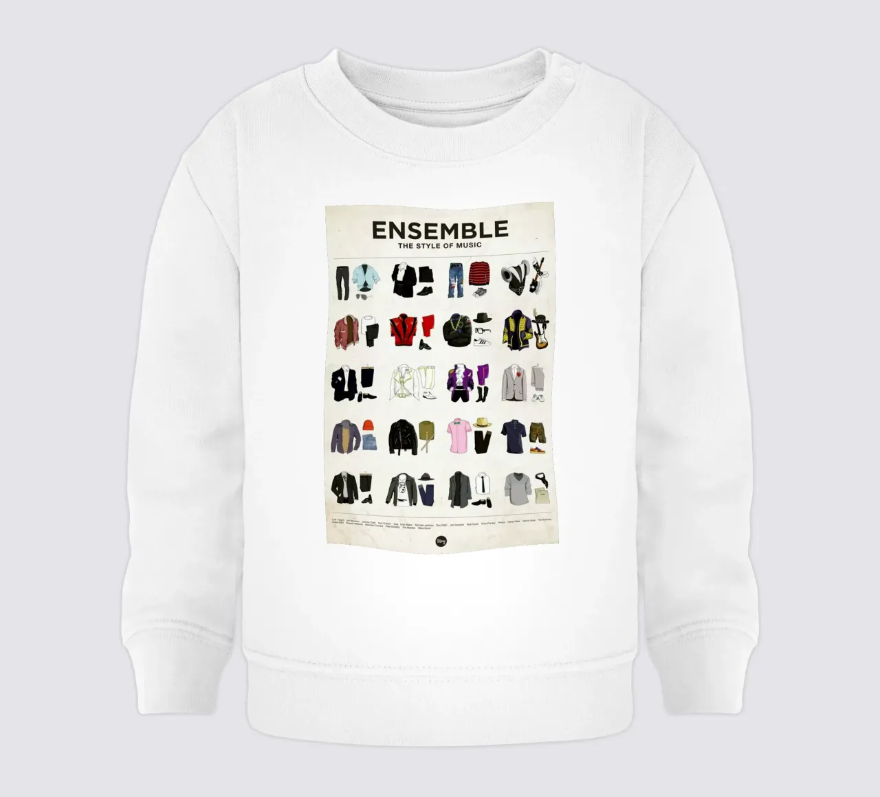 Ensemble baby sweatshirt van Moxy Creative House