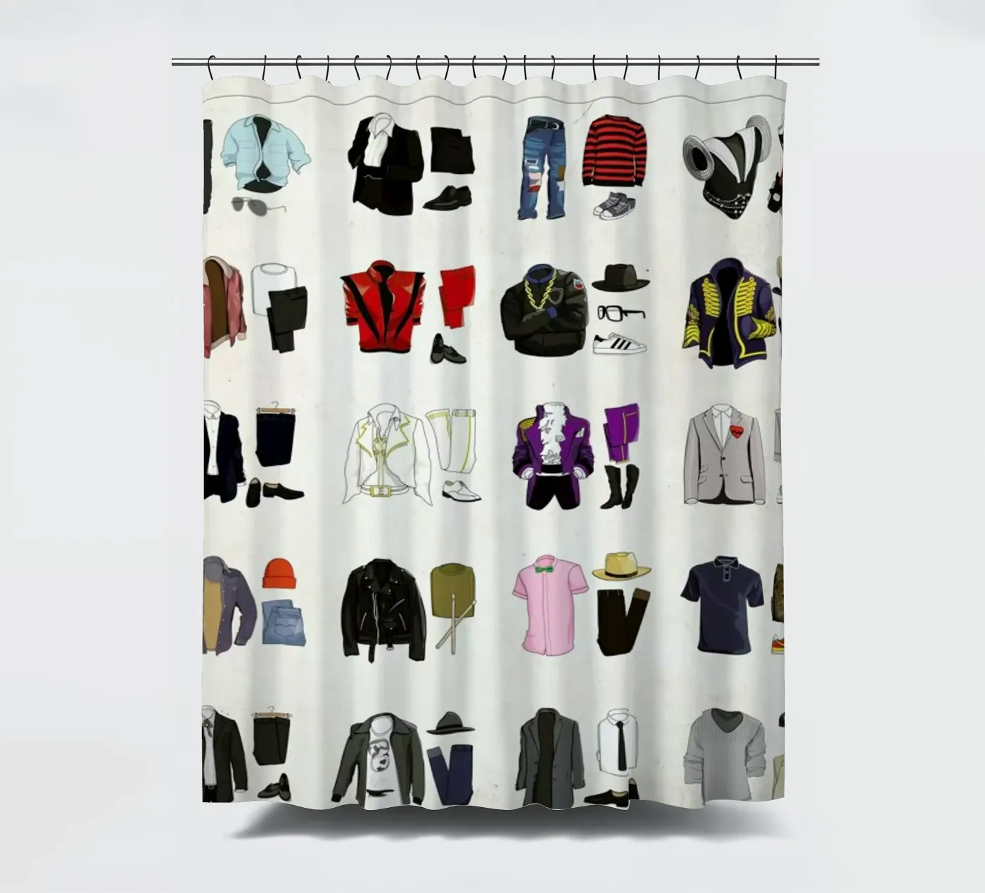 Ensemble Duschvorhang von Moxy Creative House