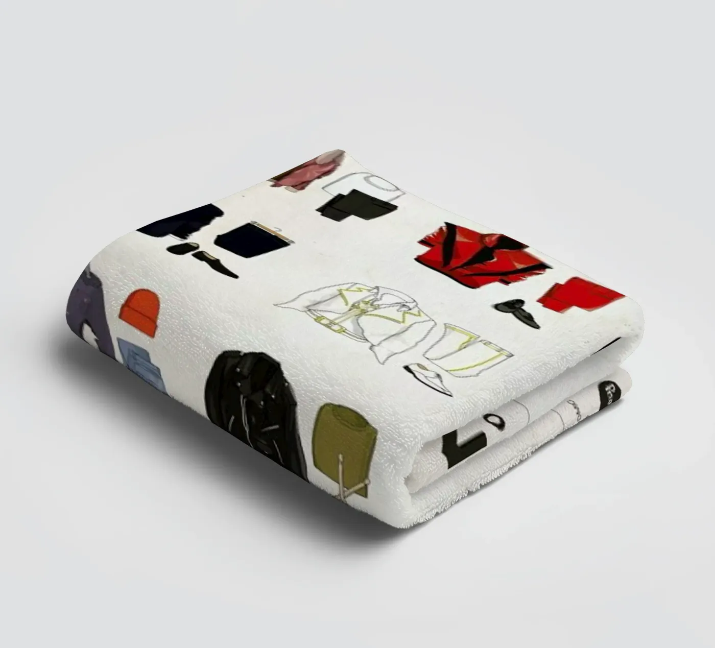 Ensemble badhanddoek van Moxy Creative House