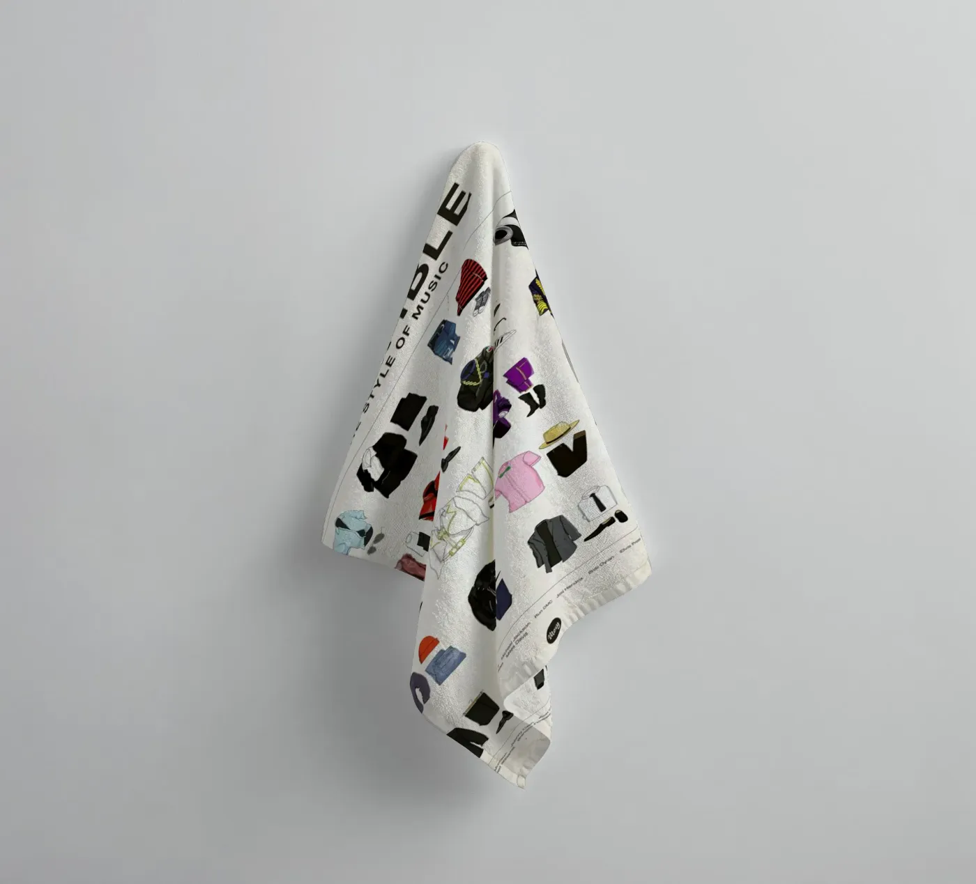 Ensemble badhanddoek van Moxy Creative House