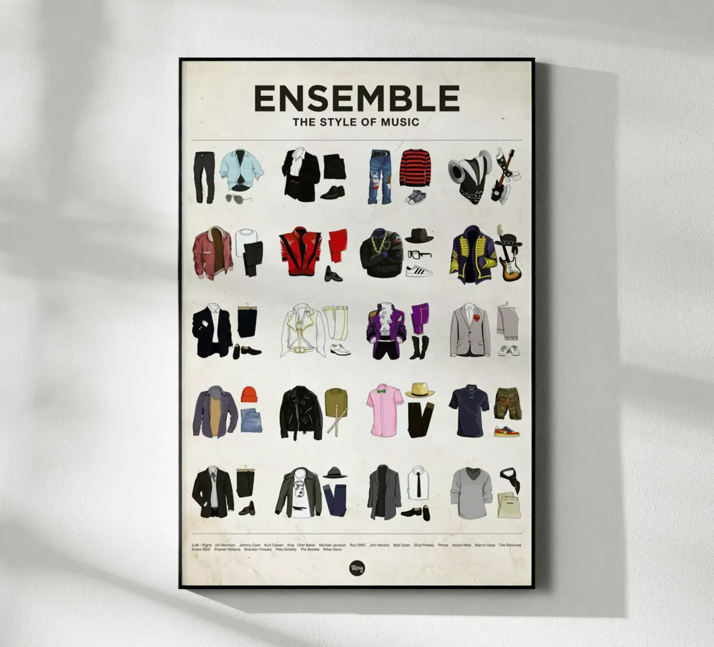 Ensemble Acryl-Glas von Moxy Creative House