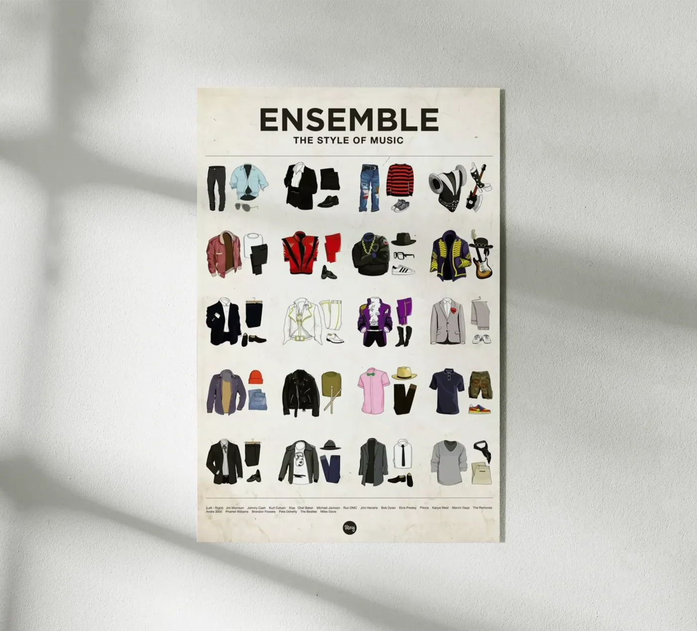 Ensemble Acryl-Glas von Moxy Creative House