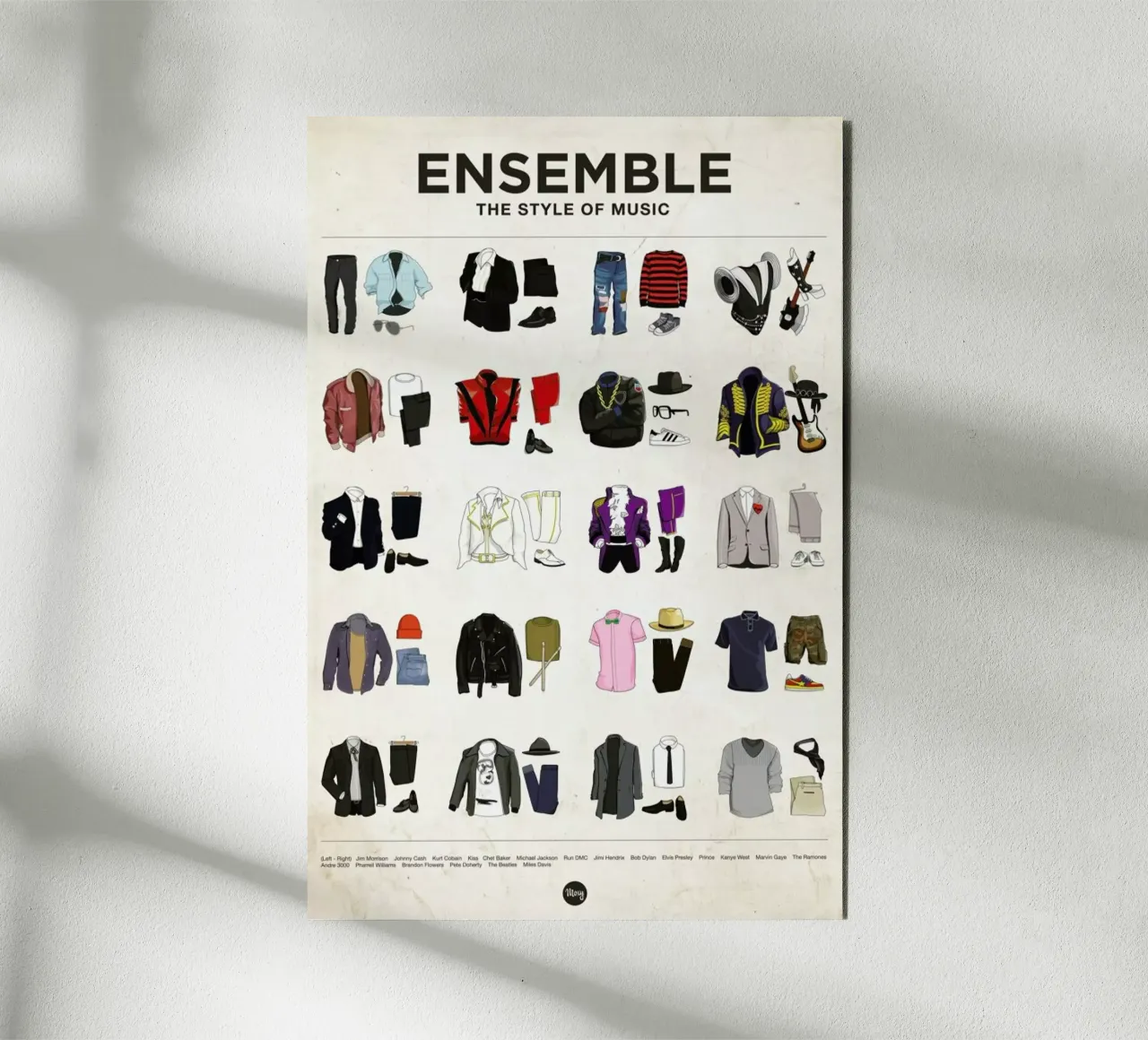 Ensemble alluminio dibond da Moxy Creative House