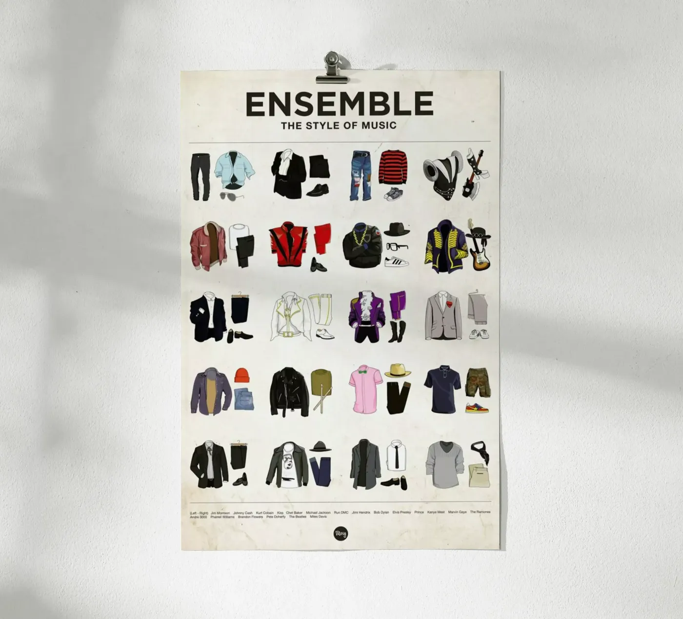 Ensemble poster van Moxy Creative House