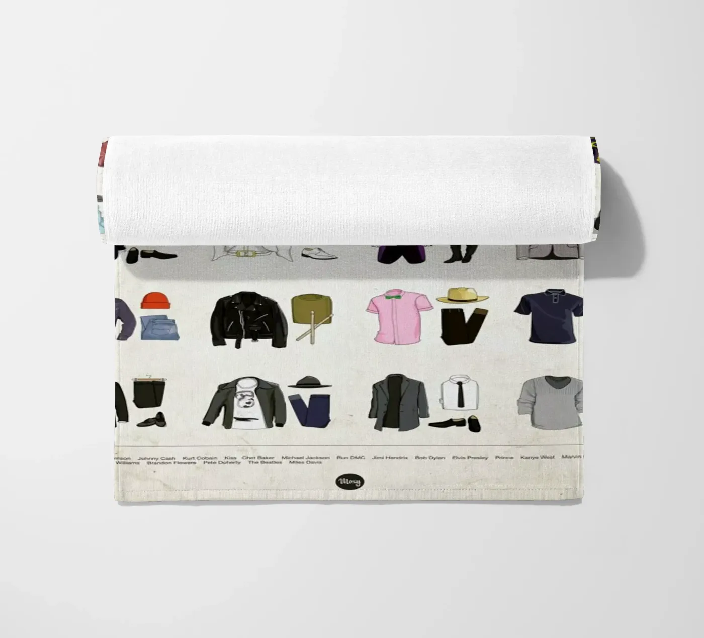 Ensemble strandhanddoek van Moxy Creative House