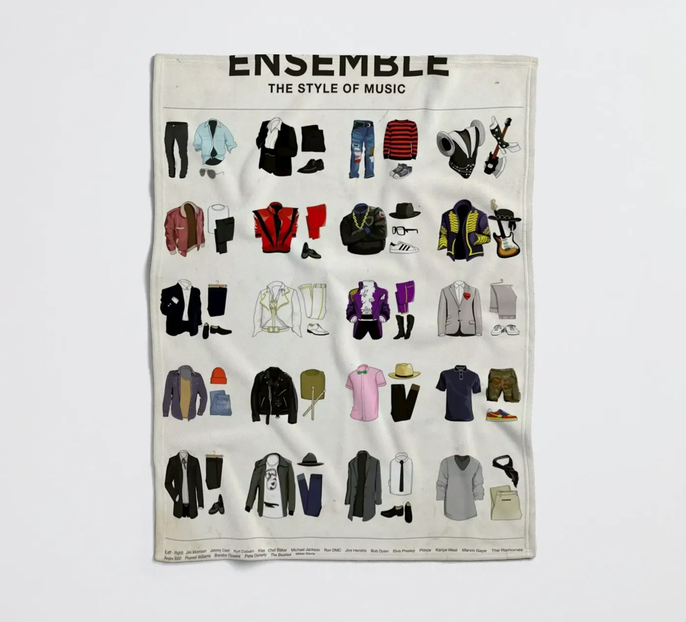 Ensemble Fleecedecke von Moxy Creative House