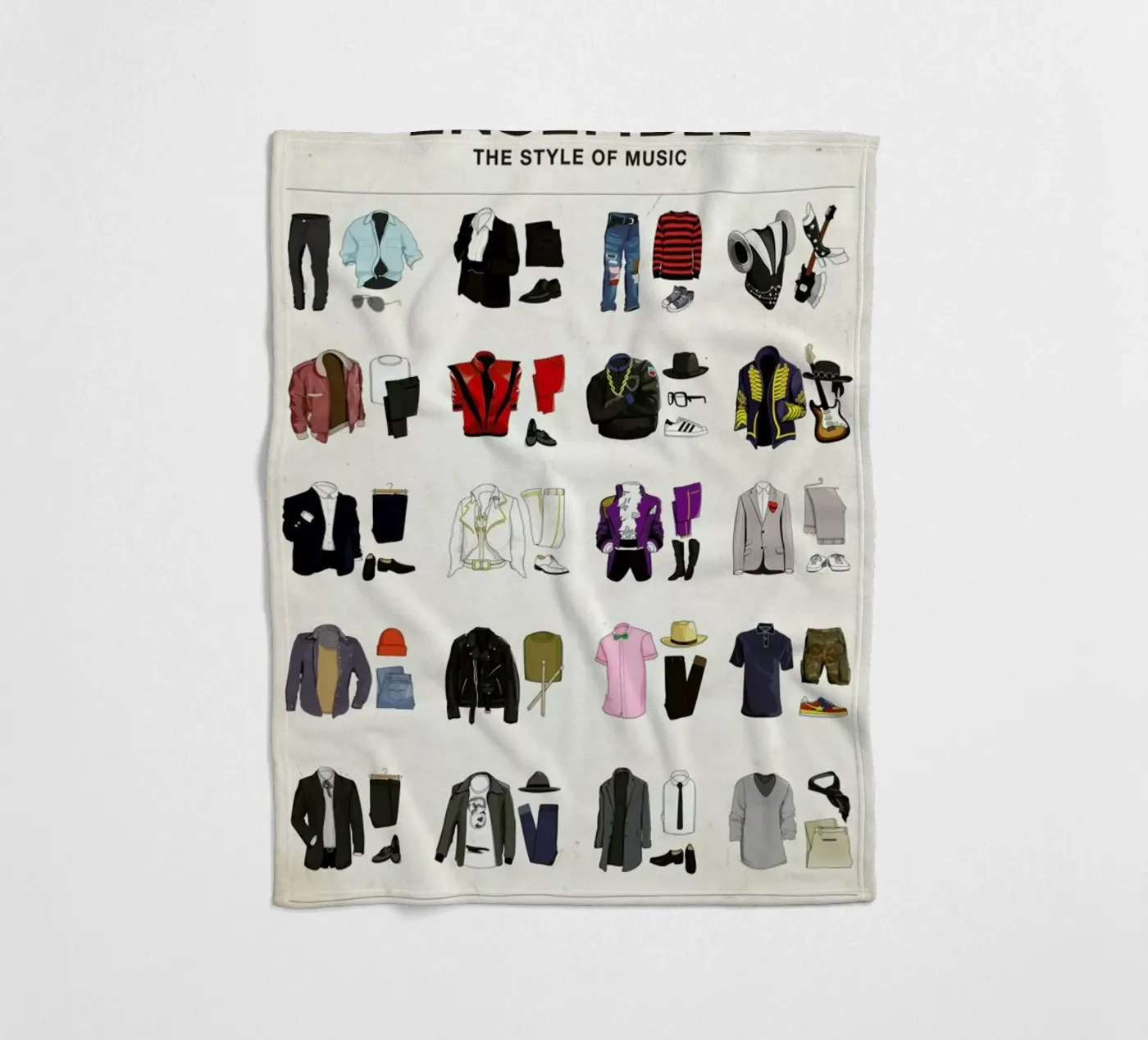 Ensemble Fleecedecke von Moxy Creative House