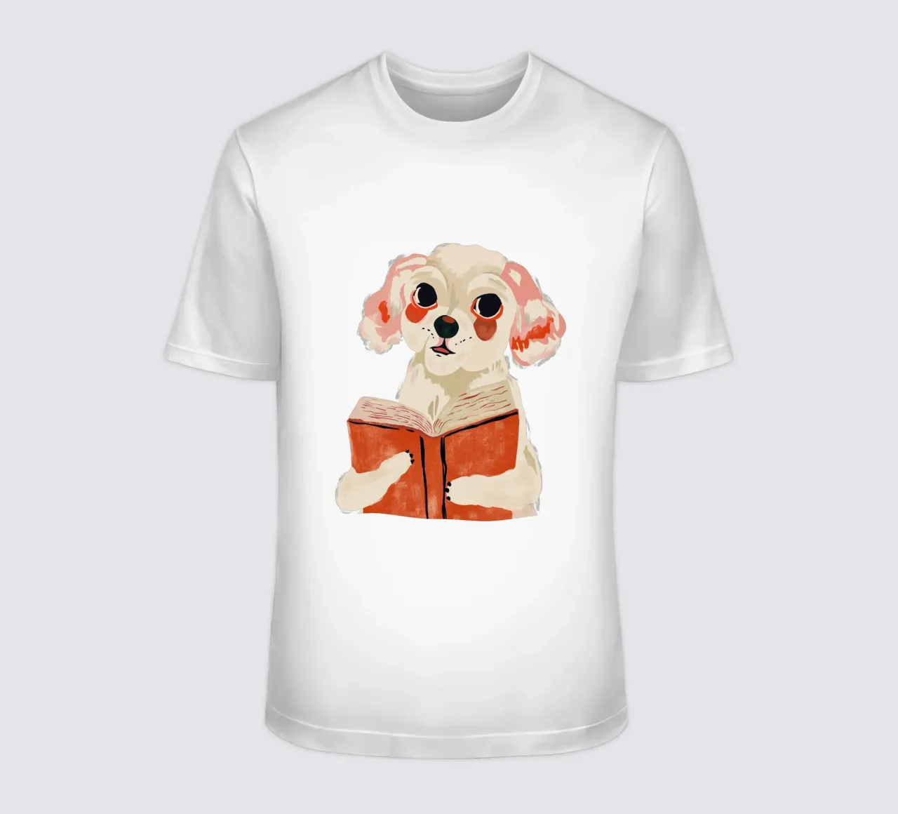Cucciolo libresco t-shirt da ArtsySesta