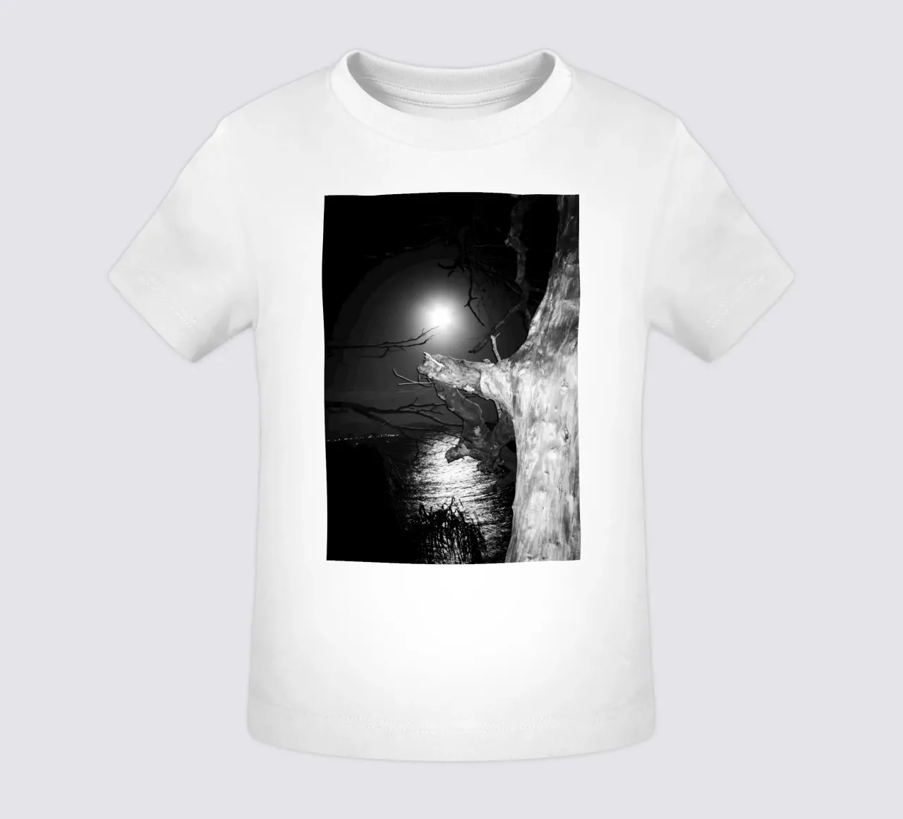 Moon baby t-shirt by rafael campezato