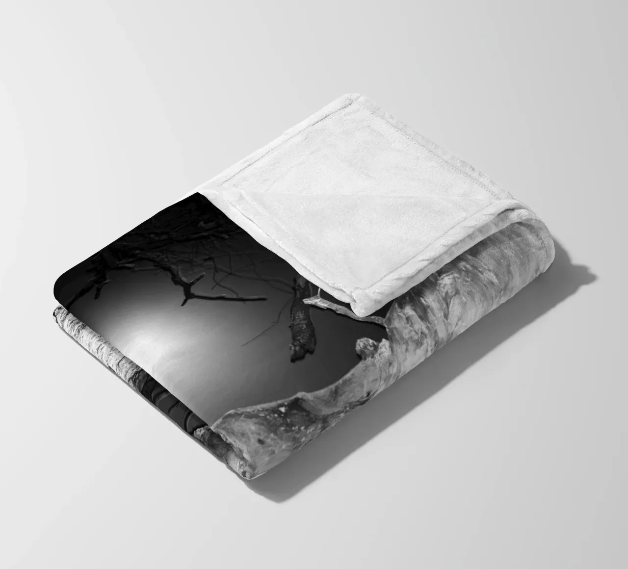 Mond Fleecedecke von rafael campezato