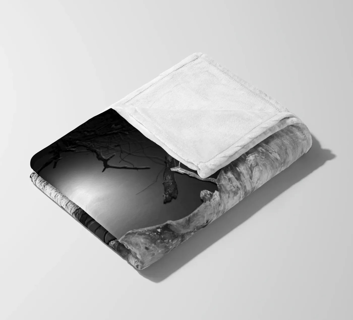 Moon Fleecedecke von rafael campezato